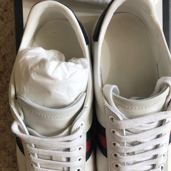 Gucci Ace Sneakers • Authentic • Navy/Red - Picture 5 of 7